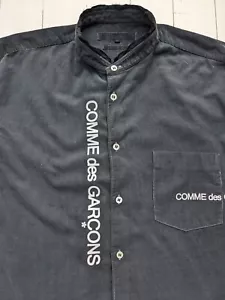 COMME Des GARCONS *CUSTOMISED* SHIRT Size L - VERY OVERSIZED - FABULOUS DESIGNER - Picture 1 of 17