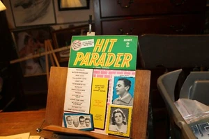 Vintage August 1958 Hit Parader Magazine Johnny Mathis Kathy Linden - Picture 1 of 4