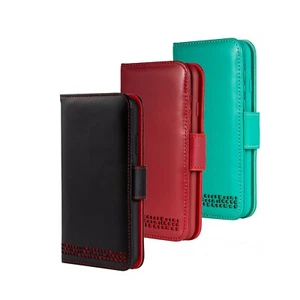 Funda billetera de cuero genuino Samsung S22 - muchas características de diseño - Imagen 1 de 8