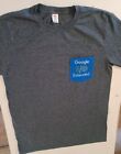 Google Extended I/O Pocket Tee Shirt Employee Internet | Size Medium