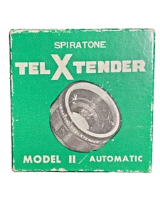 DE COLECCIÓN 2X LENTE SPIRATONE TELXTENDER AUTOMÁTICA MODELO II PARA PENTEX JAPÓN EN CAJA - Imagen 1 de 9