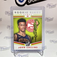 2017-18 DONRUSS JOHN COLLINS ROOKIE KINGS #19 ATLANTA HAWKS RC 🔥