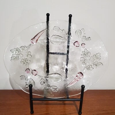 Mikasa Studio Nova Nature's Glory Canapé Tray 16" colored vegetable motif - Image 1 of 4