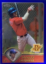 2003 Hanley Ramirez Topps Traded Chrome Rookie Boston Red Sox T181