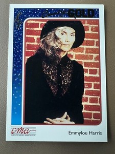 Emmylou Harris Country Gold Sterling Premier Edition 1992 Trading Card  Free S&H