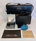 Vintage Polaroid Automatic 250 Land Camera & Case, Strap And Flashbulbs