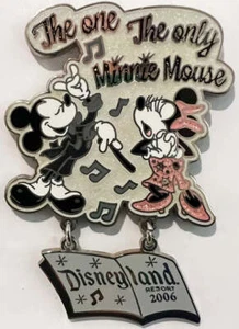 Mickey & Minnie Singing The One, The Only Minnie Mouse Disney Pin S01 - Picture 1 of 1