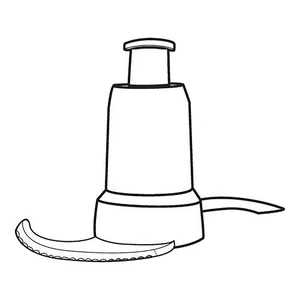 Waring 032285 Serrated S Blade - Picture 1 of 1