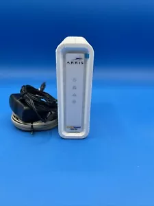 ARRIS Surfboard SB6190 - 32x8 Docsis 3.0 Cable Modem - White + AC Adapter - Picture 1 of 9