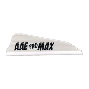 100 Pack AAE Pro Max 3D Archery Vanes: 1.7" White: USA Seller - Picture 1 of 4