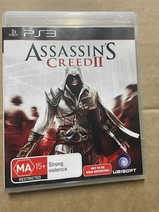 Assassin's Creed II Blu Ray Srong Violence Video Games Sony PlayStation 3 PS3 - Picture 1 of 2