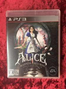 Alice Madness Returns PS3 Region free Japan PlayStation 3 Video Game USED - Picture 1 of 4