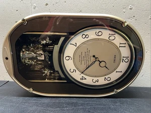 Seiko Melodies in Motion Wall Clock Vintage Model QXM329NR keeps excellent time￼ - Picture 1 of 13