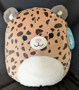 Squishmallows Kei Spotted Cheetah 12" inch Plush Toy Kellytoy Original 2022 NWT - Picture 1 of 5