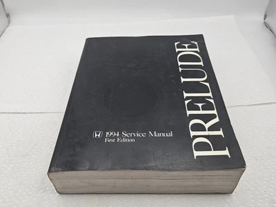 Honda Prelude 1994 manual de reparación de taller de servicio guía de libro fabricante de equipos originales primera edición de fábrica Foto 1 de 4