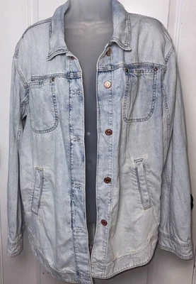 Chaqueta Anthropology Pilcro Unisex Mediana Suelta Gran Tamaño Envejecido Novio Foto 1 de 4