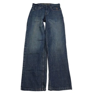 US Polo Assn Jeans Youth 14 26 x 30 Blue Denim Flare Long Boys Pants - Picture 1 of 21