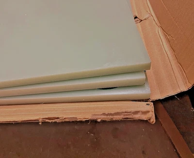 Micarta Phenolic G10/FR4 Sheet  .500" (1/2") Thick x 24" x 24" - Image 1 of 2