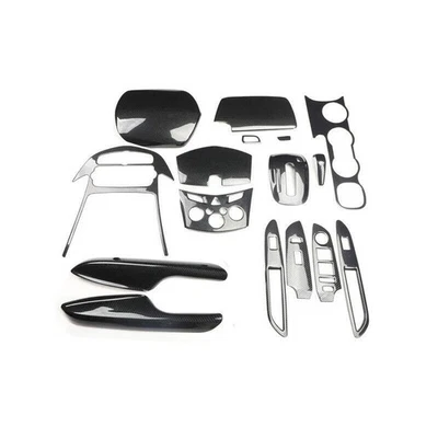 For Chevrolet Trax 2014-2016 Car Interior  ABS 5D Carbon Fiber Cover Stickers Foto 1 de 4