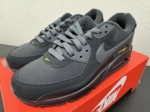 Nike Air Max 90 'Black Speed Yellow' HM0628-001 Men’s 7.5 | Women’s 9 No-Lid - Picture 1 of 8