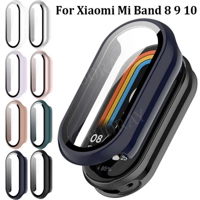 Чехол из закаленного стекла для Xiaomi Mi Band 8 9 10 NFC/керамический защитный чехол - Изображение 1 из 4