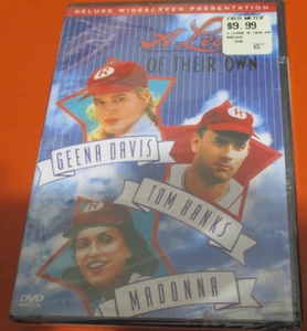 A LEAGUE OF THEIR OWN NEW & SEALED DVD MOVIE BASEBALL MADONNA TOM HANKS NR FS - Picture 1 of 2