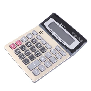 Desk Calculator 12 Digit Clear Large Display Big Buttons Voice Reading BT5 - Afbeelding 1 van 12