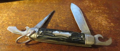 Vintage Colonial Forest Master Camping / Scout Pocket Knife Made in USA - Image 1 of 3