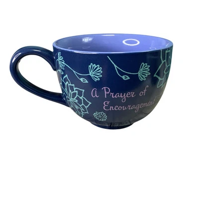 Caneca Abbey Press Cup Encorajamento Bíblia Salmo 31:24 sem tampa - Imagem 1 de 4