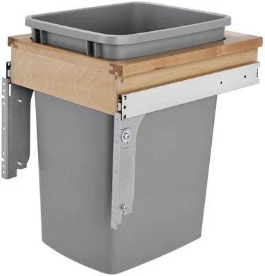 Rev-A-Shelf 4WCTM-1516DM-1 Wood Classics 12 дюймов Вт выдвижное верхнее крепление - серебристое - Изображение 1 из 4