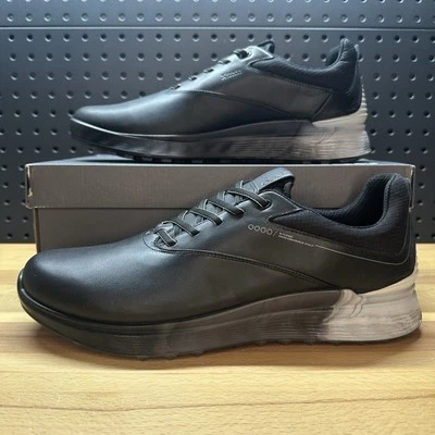 ECCO S-Three GTX Gore Tex Golf Shoes Spikeless Black Grey EU 47 / US 13 - 13.5 - Image 1 of 4