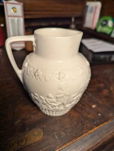 Antiker Minton Keramik Krug mit Jagdszene England - Bild 1 von 8