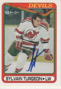 BRUCE DRIVER SIGNED 1990-91 O-PEE-CHEE #172 - NEW JERSEY DEVILS - Imagen 1 de 1