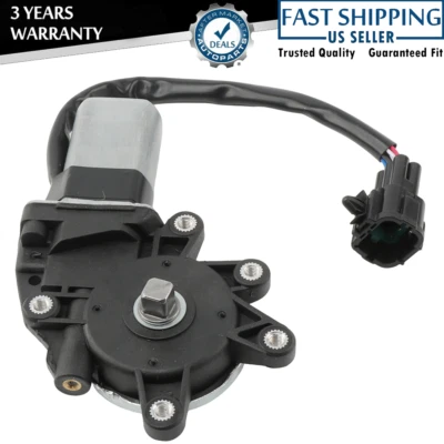 Motor de ventana lateral del conductor delantero 742-498 para Nissan Versa 2007-10 2011 2012 Foto 1 de 4