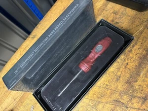 Snap On Tools 100th Anniversary RED Hard Handle Ratchet Screwdriver SSDMR4BANV - Picture 1 of 1
