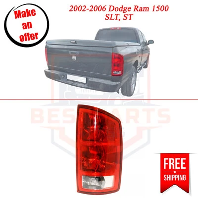 Rear Taillight 55077348AF right side for 2002-2006 Dodge Ram 1500 SLT, ST Foto 1 de 4