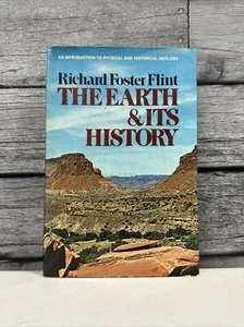 VINTAGE 1973 THE EARTH & ITS HISTORY - FLINT - HARDCOVER - Picture 1 of 14