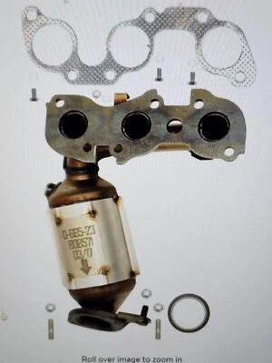 Catalytic Converter with Integrated Exhaust Manifold Front Left Eastern Mfg - Image 1 of 4