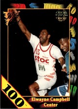 1991-92 Wild Card 100 Stripe #85 Elwayne Campbell
