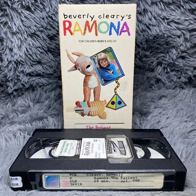 Beverly Cleary's Ramona The Patient VHS Tape 1980's Show Rare Children’s 5 & Up - Image 1 of 4