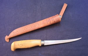 J Marttiini Classic - Fish Filleting or Fillet Knife Made in Finland with Sheath - Picture 1 of 20