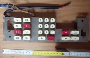 Industrie Tastatur numerisch Taschenrechner DDR Sammlerstück / Bastler unvollst. - Bild 1 von 6
