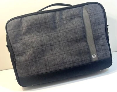 BORSA CUSTODIA PER LAPTOP HP 14" / 15.6" PER NOTEBOOK COLORE NERO/ GRIGIO - Immagine 1 di 4