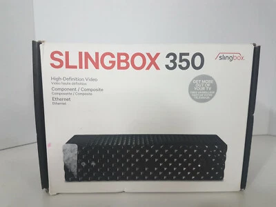 SLINGBOX 350 Digital HD Media Streamer, Sling Media SB350, Open Box - Image 1 of 4
