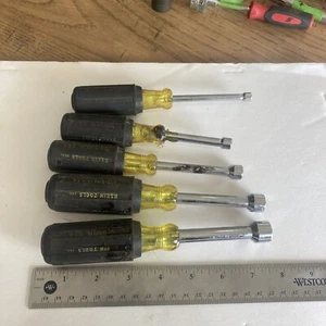 Klein Tools 630 Nut Driver Set of 5 Standard SAE - Picture 1 of 5