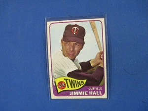 1965 Topps Baseball Hi # 580 Jimmie Hall VG, VG-EX - Picture 1 of 2