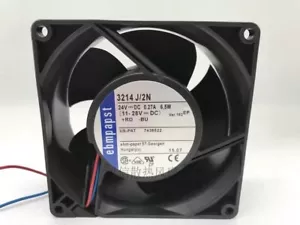 Ventilador de refrigeración 1 pieza 3214J/2N DC24V 0.27A 6.5W 9238 92*92*38mm 2 hilos - Imagen 1 de 3