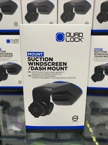 QUAD LOCK® WINDSCREEN DASH CAR SUCTION MOUNT MOUNTING KIT HOLDER IPHONE SAMSUNG - Picture 1 of 3