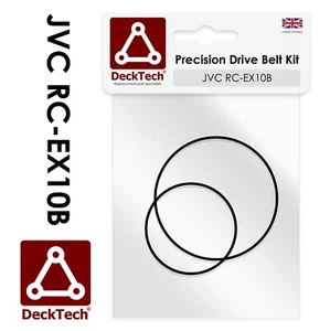 DeckTech™ Replacement Belts for JVC Cassette Player RC-EX10B RCEX10B RC EX10B - Picture 1 of 3