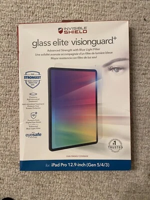 ZAGG InvisibleShield Glass Elite VisionGuard+ Screen Protection iPad 11"/12.9" - Image 1 of 2